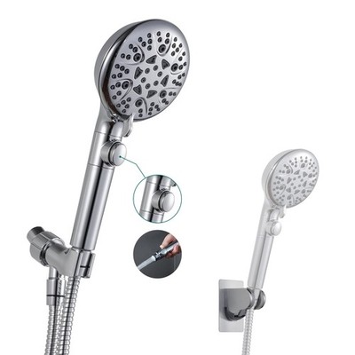 Handheld Shower Head with On Off Switch 8-Mode High Pressure Showerhead with ...