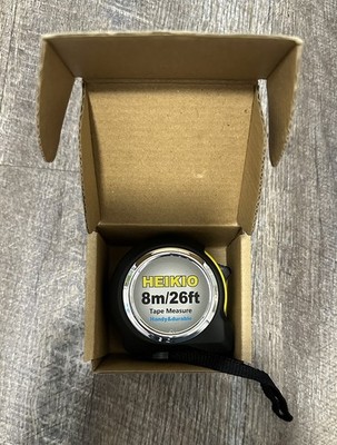 Heikio 26ft (8m) Handy & Durable Tape Measure