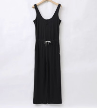 Vuori Fall jumpsuit Pose Henley Black Size S