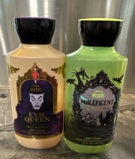 Bath  Body Works Maleficent  Evil Queen DISNEY VILLAINS 2 Body Wash Gel 10 oz