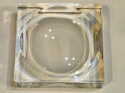 Baccarat Kristall / Glas Schmuckschale 7x7x2cm