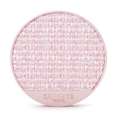 Canmake Marshmallow Finish Powder ~Abloom~ 01 Limited Edition Tweed Container De