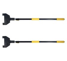 8ft V Shaped Board Corner Protectors - Adjustable Edge Guard with Locking Clamps