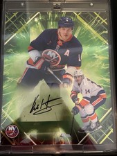 Fanatics Emanate Bo Horvat Autographed Serial Numbered Card 81/99 Islanders