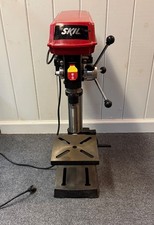 10 in Portable Drill Press with Built In Laser Adjustable Power Tool System