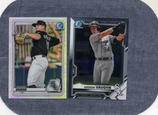 2020 BOWMAN CH DRAFT REFR-BD153&2021 BCP88-ANDREW VAUGHN
