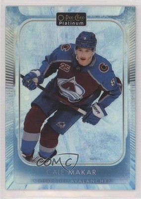 2021-22 O-Pee-Chee Platinum Arctic Freeze 49/99 Cale Makar #96 0i6