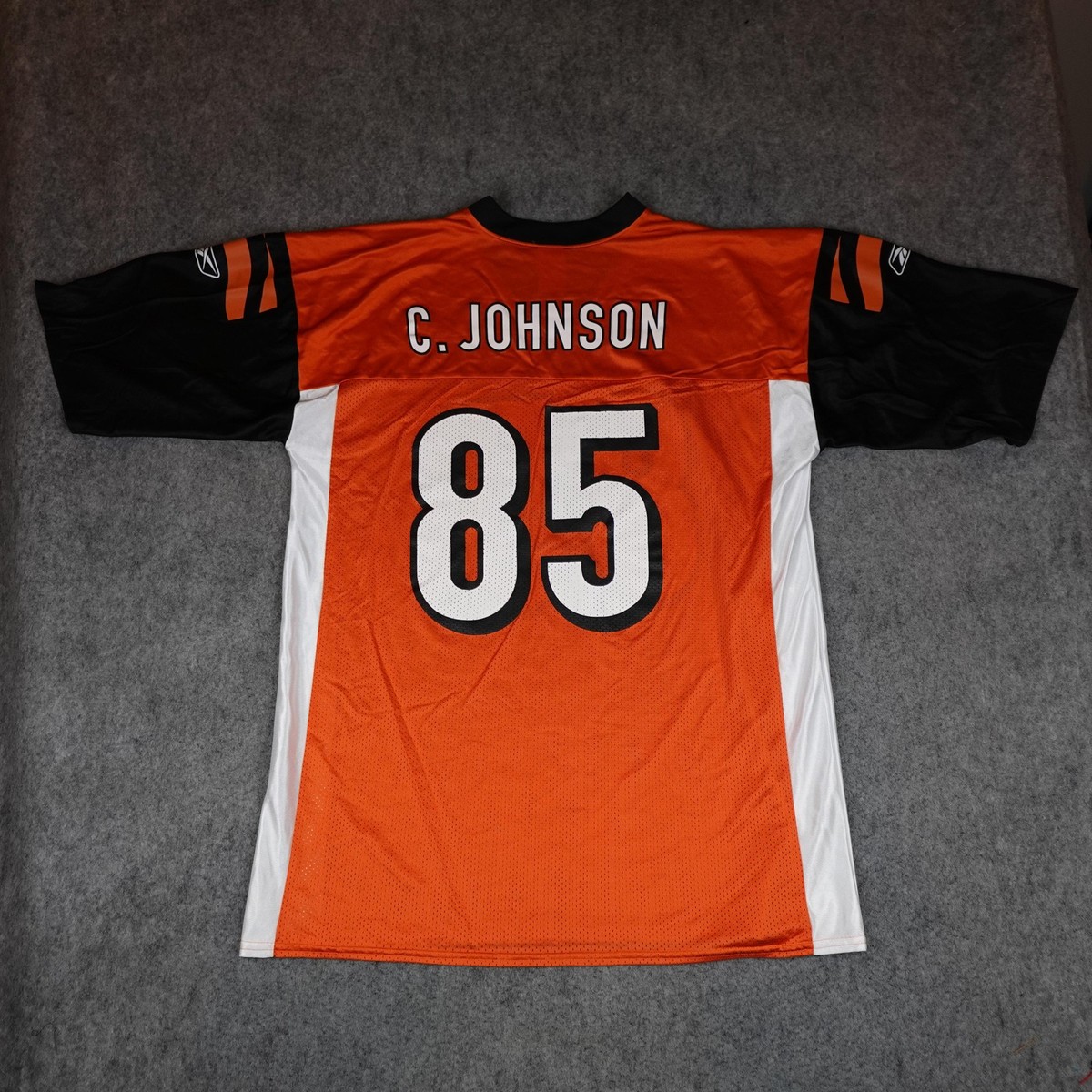 Vintage Cincinnati Bengals Football Jersey Mens XL NFL Reebok Chad