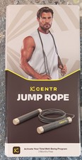 Centr Jumprope Textured Handle Customizable Length Chris Hemsworth NIB 