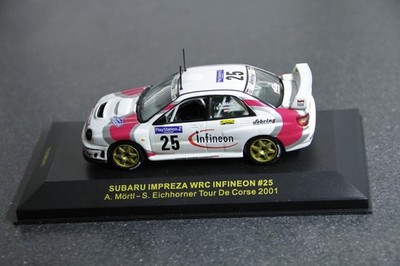 1/43 RAM041	SUBARU IMPREZA WRC INFINEON #25  A.MORTL-S.EICHHORNER  TOUR DE CORSE