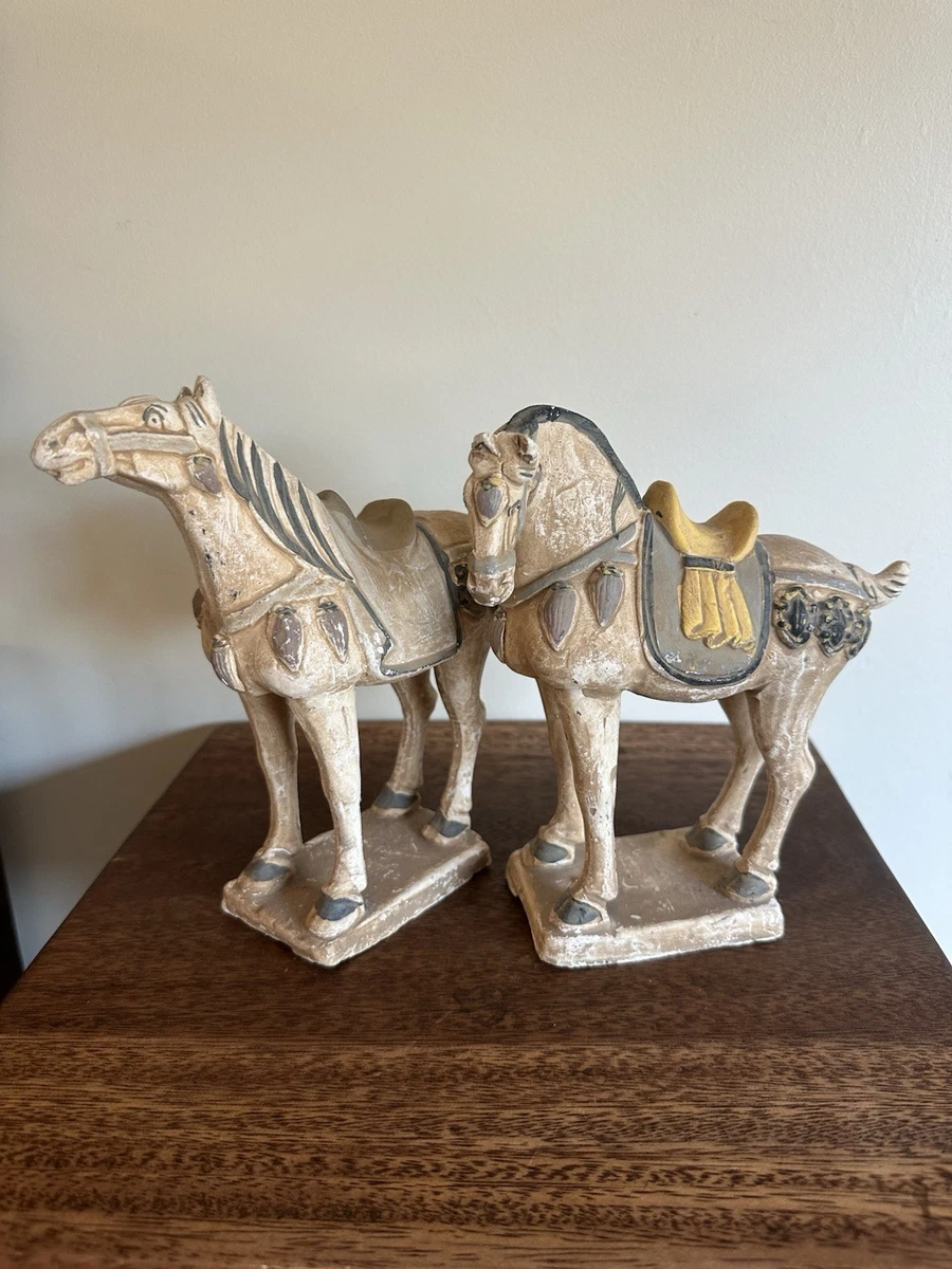 陶瓷古董中国马摆件、雕像| eBay