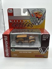 RARE Auto World Thunderjet Willys Gassers 1940 Custom Panel Stardust HO Slot Car