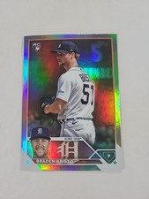 BRADEN BRISTO 2023 Topps Update Baseball RAINBOW FOIL Parallel US282 RC