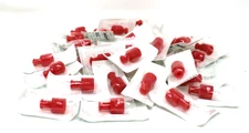 B. Braun R2000B Luer Replacement Cap Red - 36/PK