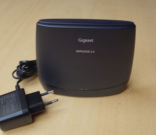 Gigaset 2.0 DECT Repeater Schwarz