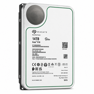 内蔵型ハードディスクドライブ Seagate Exos ST14000NM0018 14TB HDD Seagate Exos X18 14TB ST14000NM000J 256MB SATA 6Gb/s 3.5