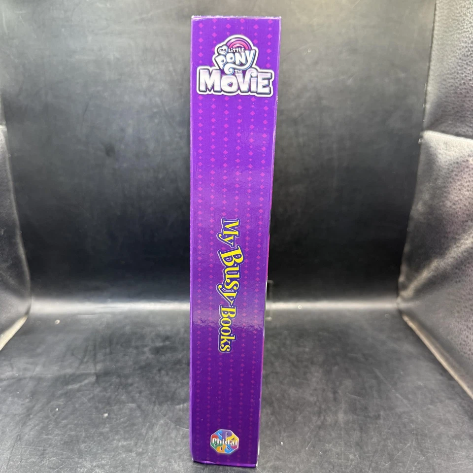 My Little Pony The Movie My Busy Books Storybook 12 Figurines Playmat Phidal - Image 3 of 4