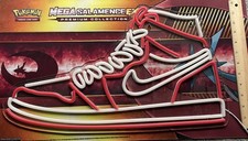 ZAPATO NIKE LED 20x12 PULGADAS SIGNO PROBADO FUNCIONANDO NUEVO SIN CAJA