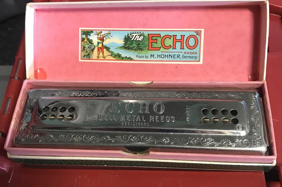 M. Hohner Harmonica 56/96 M2 C/G W/original Box Made In Germany