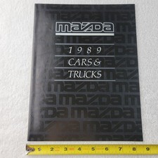 1989 Mazda Dealer Sales Brochure Rx7 Turbo 323 Gtx Mx6 626 929 Mpv B2200 Truck