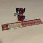 Transformers G1 Vintage Mini Vehicle Gears Pre Rubsign Complete with Tech Spec