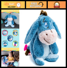 Disney Baby Winnie the Pooh Stuffed Animal - Eeyore Plush Toy with Jingle Crin