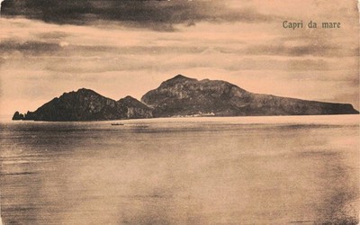 Capri da mare European Postcard AC/441