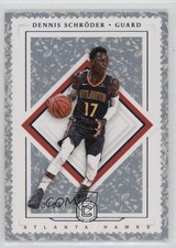 2017-18 Panini Cornerstones Crystal 13/89 Dennis Schroder #9 0q3