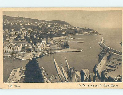 Old Postcard PANORAMIC VIEW Nice France F5584