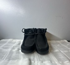 Clarks Originals Wallabee Boot Black Suede
