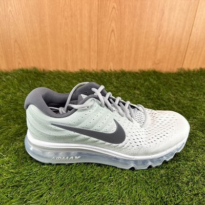 Nike Air Max 2017 Wolf Grey Running Shoes 849559-101 Men display picture 1