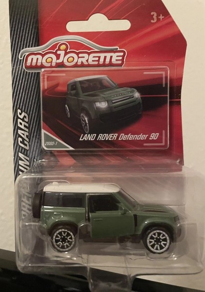 Modellauto Majorette Land Rover Defender 90 GrüN Premium Cars 266D-1 Neu Box-image