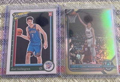 2022 Bowman Gold #27/50 and 2023 RC Classics Chet Holmgren