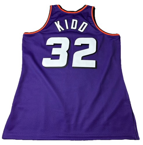 MITCHELL & NESS AUTHENTIC JASON KIDD L PHOENIX SUNS TRIKOT 325 $ EINZELHANDEL - Bild 3 von 8
