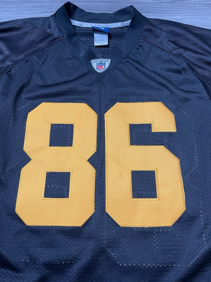 Reebok Stitched Hines Ward #86 Pittsburgh Steelers NFL Jersey Size 52 - Image 3 of 4