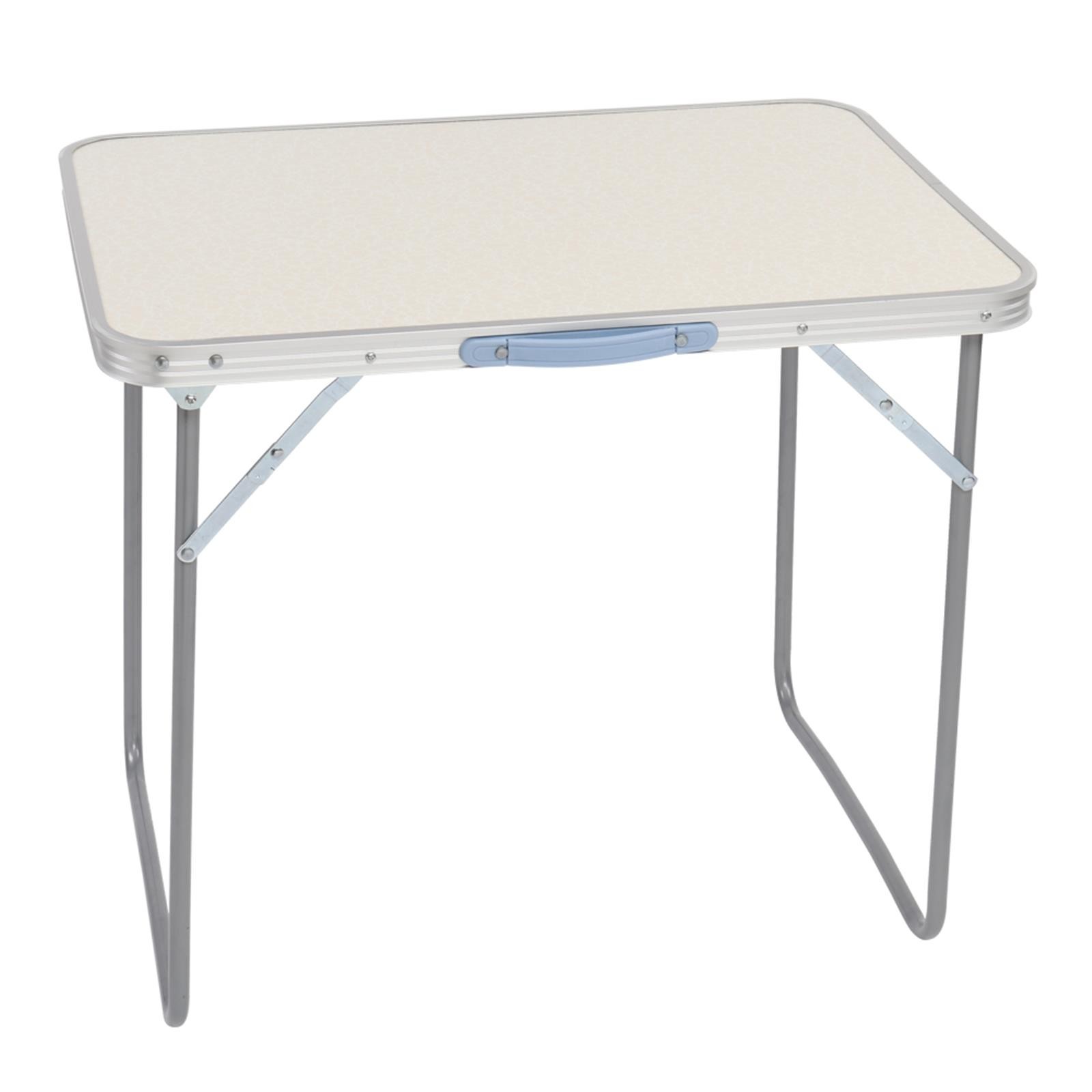 2.3FT Portable Aluminum Folding Table for Camping Indoor Outdoor Family Party