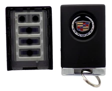 OEM 2008-2014 CADILLAC CTS DTS 5 BUTTON REMOTE KEY FOB CASE SHELL REPLACEMENT