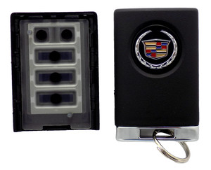 OEM 2008-2014 CADILLAC CTS DTS 5 BUTTON REMOTE KEY FOB CASE SHELL REPLACEMENT