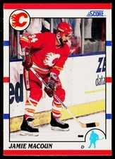 Jamie Macoun, 1990-91 Score American, #216, Calgary Flames,