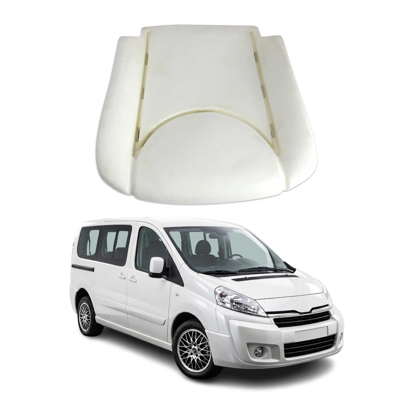 Mousse d'assise de siège avant pour Toyota Proace 2013-2016 en mousse polyuréthane grise