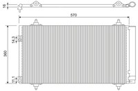 Valeo Kondensator Klimaanlage 818171 FüR Peugeot CitroËN DS 308 Berlingo 307 SW