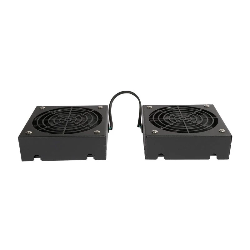 Wall-Mount Roof Fan Kit 120V High-Performance Fans Rack Cooling Heat Expulsion - Image 4 of 4