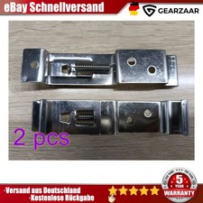 Anhänger Kennzeichen Clips Passend für Opel 2x Universal Metall Paar Edelstahl