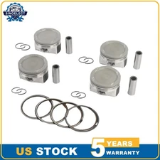 New 1.4L Set Pistons & Rings Kit For CHEVY CRUZE SONIC TRAX ENCORE 2011-2021