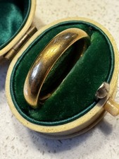 Vintage 22ct Gold Wedding Band – 7g – With Original Period Box
