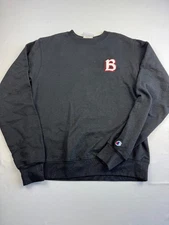Champion Mens Small Benedictine University Embroidered Pullover Sweatshirt