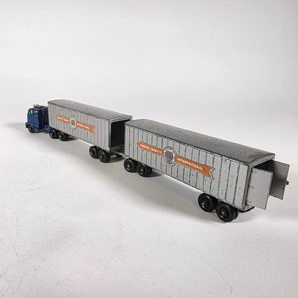 Matchbox Lesney • Cooper Jarett Inter State Double Trailer • Major Pack M-9 - Image 4 of 4