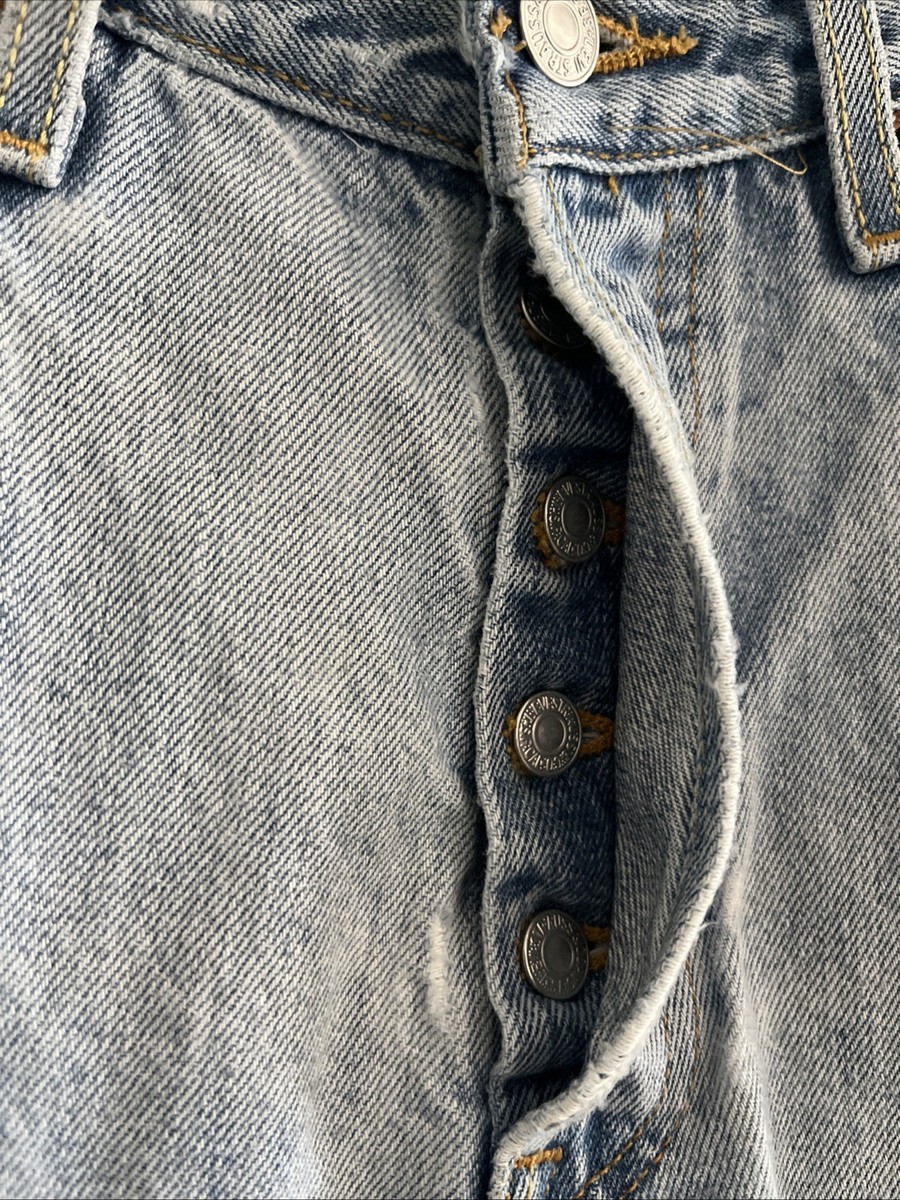 Vtg 90s Levis WPL 423 Jeans Mens 32X30 (Fit 31X30) Distressed