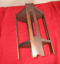 Mission-Style Plant Stand End Table 17 in Tall