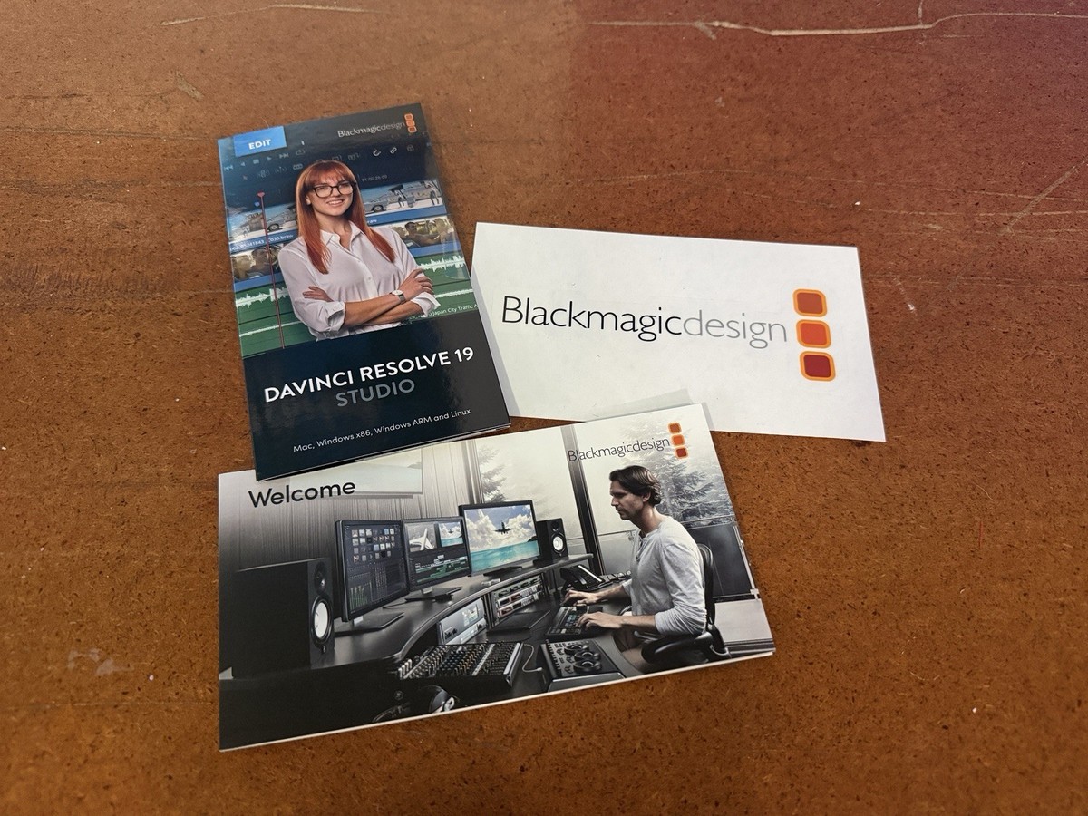 Blackmagic Design DaVinci Resolve - DV/RESSTUD for sale